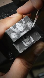 8.2K views · 137 reactions | Hand-carved Skull & Shogun bead. | SkeletonHD | Facebook