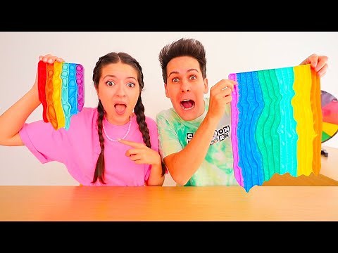 SOFÌ E LUÌ FANNO LO SLIME POP IT!! | Me contro Te