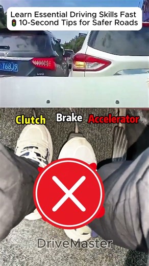 🚗 Learn Essential Driving Skills Fast 🚦 10-Second Tips for Safer Roads #drivingwrittentestdmv #tips