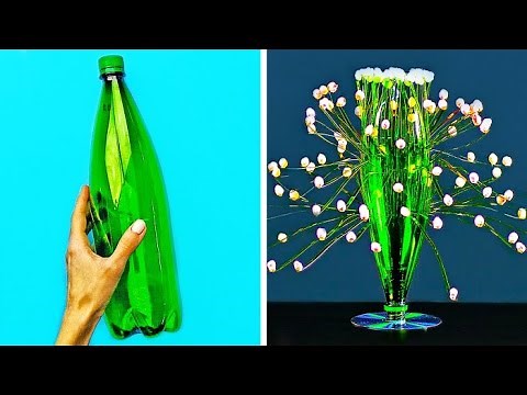 25 IDÉES CRÉATIVES AVEC DES BOUTEILLES EN PLASTIQUE