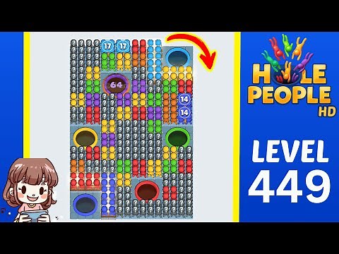 Hole People Level 449 Solution Walkthrough