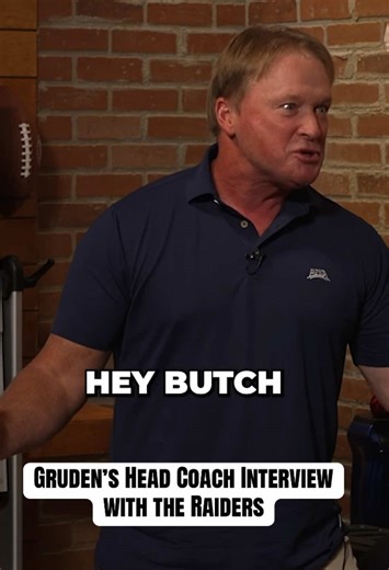 Coach Gruden's Color-Coded Interview Story