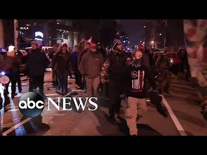 Trump supporters in DC protest Biden’s election victory