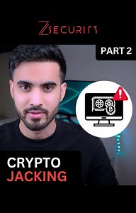1.1K views · 25 reactions | What is Cryptojacking and how is it used to steal Cryptocurrency Watch the full video on our Youtube Channel  https://www.youtube.com/watch?v=gcfudrlyglQ #EthicalHacking #CyberSecurity #LearnToHack #Hacking #Crypto #Phishing #investing #trading #bitcoin #Cryptojacking #Cryptocurrency #Cryptoscam | ZSecurity | Facebook