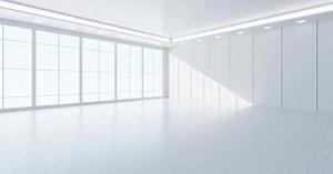 White empty room