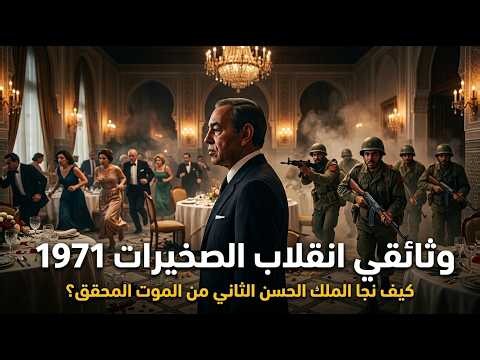 الصخيرات 1971.. ساعات من الرعب كادت تُنهي حكم الحسن الثاني وتغيّر مصير المغرب!