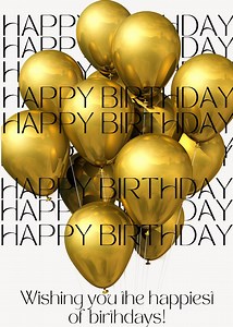Animated Birthday Ecard: Modern Digital Greeting (JPG & MP4) - Etsy Australia