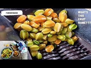 THE BEST FOOD FOR FAST SHREDDER MACHINE - WHO'S KNOW THIS FRUIT??????