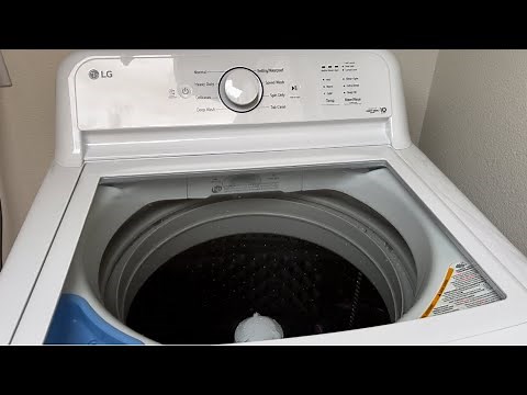 LG Washing Machine WT6105CW Demo | Hope it Helps👍 LG Life’sGood😊 DryerIsEasyUse😊