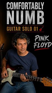 Comfortably Numb – Guitar Solo 01 🎸 | Pink Floyd #Shorts