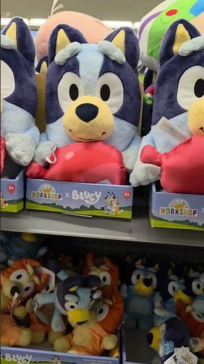 SATISFYING! ASMR! BLUEY PLUSH TOYS NEW AT WALMART! #amazing #asmr #trending #toys #shorts #viral