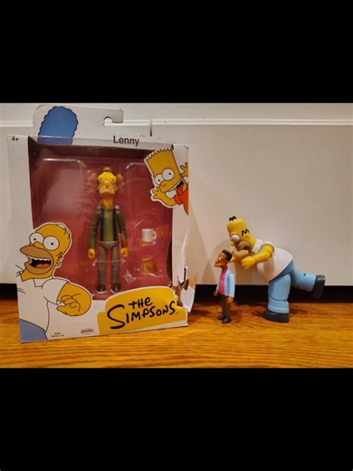 Free Lenny ‪@JAKKSPacific‬ The Simpsons Stop Motion Unboxing