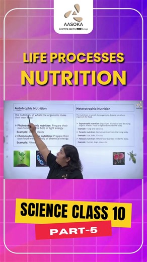 Life Processes: Nutrition Part-5 | Biology | Science Class 10 | NCERT | CBSE 2025 | AASOKA