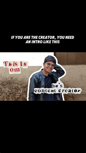 if you are creator you need an intro like this #creatortools #contentmaker #freeintro