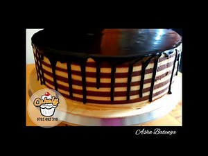 How To Make A Stripped Cake By Asha Batenga