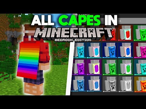 How To Get Every Cape In Minecraft Bedrock | 2022