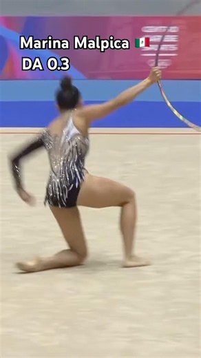 Marina Malpica 🇲🇽 Sets the Pace! | Hoop | 27.750 at Central American & Caribbean Championships #rg