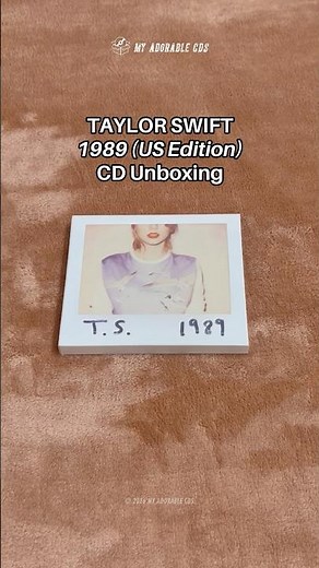 Unboxing Taylor Swift - 1989 (US Edition) CD #taylorswift #1989 #style #cd #unboxing #shorts #album