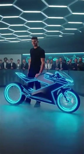 Futuristic Bike Reveal 2025 🚀 | AI Legendary Footballer & Next-Gen Electric Motorcycle!