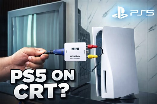 Plugged a PS5 into a CRT TV — here’s what happened