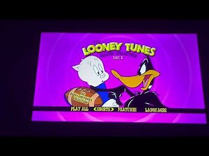 Looney tunes golden collection volume 1 disc 2 DVD menu walkthrough