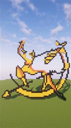 Mockingjay pixel art #hungergamestiktok #mockingjay #pixelart #minecraft