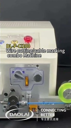 DL P C1200 wire cutting and cable marking combo