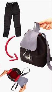 How to Sew new Backpack from old Jeans easily🪡 🧵✂️ ✌️