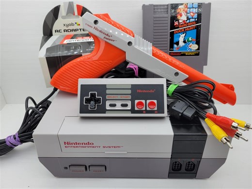 Restored NES System Complete W/ 1 OEM Controller, Zapper & Super Mario Brothers/duck Hunt | OEM 72 Pin | Fast Shipping | Ntsc | - Etsy UK