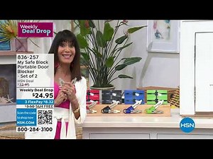 My Safe Block Portable Door Blocker Set of 2