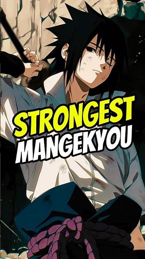 The Strongest Mangekyou Sharingan Ability In Naruto 😱 #naruto #uchiha #animeshorts