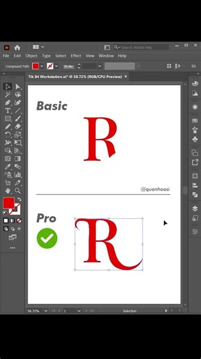 Pencil Tool is great!!! #illustrator #adobe #tutorial #howto #quanhoasi