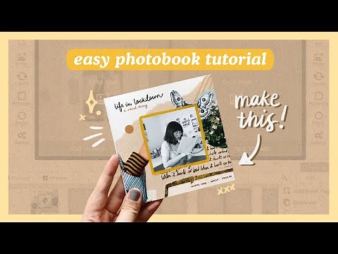 Make Your Own Photobook! (EASY PHOTOBOOK TUTORIAL) | Abbey Sy