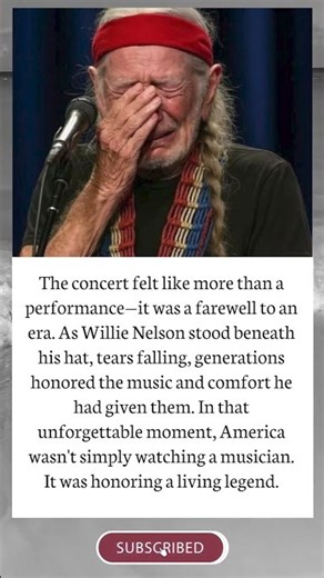 America Stood Still for Willie Nelson ❤️🇺🇸 #americanhistory #motivation #history #truestory