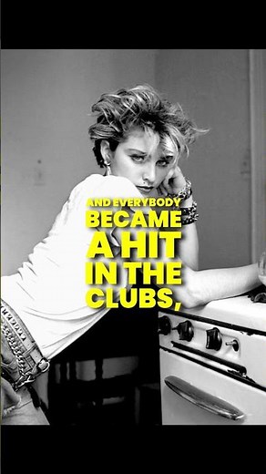 How Madonna's First Song Changed Everything!