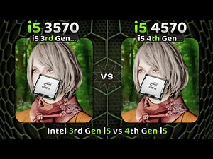 intel Core i5 3570 vs i5 4570 in 2023🔥 | 3rd vs 4th Gen Intel CPUs | 10 Games Tested