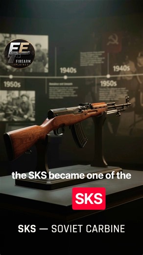 SKS : The Soviet Carbine That Became a Classic #firearmexplained #firearmshistory #gunhistory