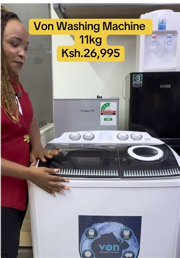 Haier Washing Machine 11kg 07,94:454!850 We deal with Electronics,Home Appliances, Fridges, Cookers, Washing machines, Freezers, showcase, TVs, speakers, chillers, kettles, Blenders, air fryers , Pressure cookers and more oguug We deliver, payment on Delivery Location: RNG Plaza along Ronald Ngala street opposite Bestlady/Naivas, 4th floor shop OS8 #questaffordableappliances #homeappliances #fyp #foryoupage#washingmachine