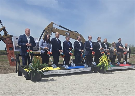 Mercy breaks ground on new hospital in Wentzville