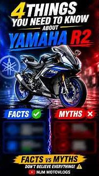 Yamaha R2: 2 Facts & 2 MYTHS You Need to Know! 🏍️🔥 #shorts