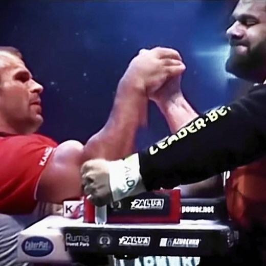 Denis Cyplenkov vs Levan Saginashvili Arm Wrestling Battle