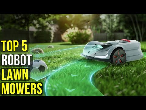 🤖 Top 5 BEST Robot Lawn Mowers of 2025! (No Wire Needed!) ⚡️