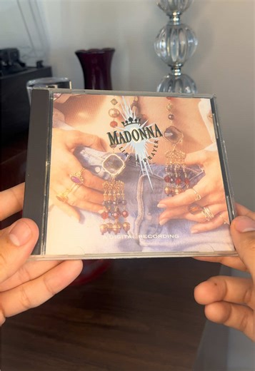 MADONNA - LIKE A PRAYER (cd) 📿 her fourth studio album released on March 21, 1989 almost 37 years ago tomorrow! #madonna #likeaprayer #cd #album #80s @madonna