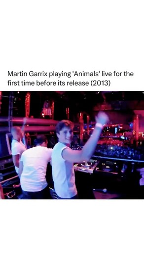 EDM Music on Instagram: "In June 2013, Martin Garrix dropped “Animals” in front of a crowd for the very first time at Privilege Ibiza, just days before its official release. He was only 17 years old, closing the club’s opening party with a track that no one knew yet, but instantly felt massive. Nine days later, Animals would be released and quickly reshape the global festival sound. This clip captures the exact moment before everything changed, with Garrix and Sem Vox testing a future anthem on