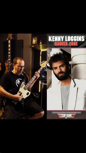 Danger Zone - Kenny Loggins (Bass Cover) ‪@fender‬ #bass #fender #music #flashback #baile #film