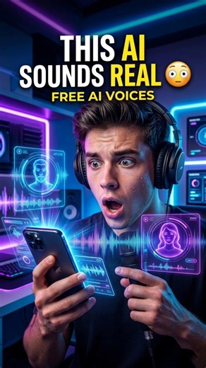 🤯Best FREE AI Voice Generator 2026 That Sounds 100% Human! #aitools2026 #aivoice