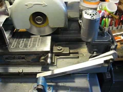 Home made Surface Grinder auto feed