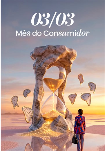 O 3/3 da Privalia está passando, mas ainda não acabou!⏳ Oportunidades inimagináveis em todo o app em 10x sem juros, com R$100 de cashback e frete grátis em compras acima de R$399! Baixe agora o app e aproveita enquanto ainda é 3/3!