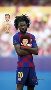 Dembélé Emoji Hairstyle 😎✂️🔥