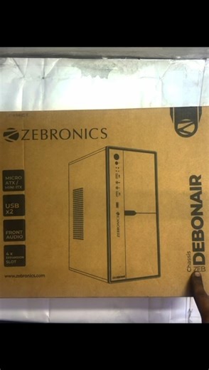 💻 Budget PC Cabinet Review 🔥Zebronics Cabinet under ₹2000/- 😱